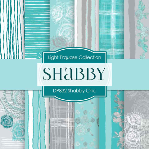Shabby Chic Digital Paper DP832 - Digital Paper Shop