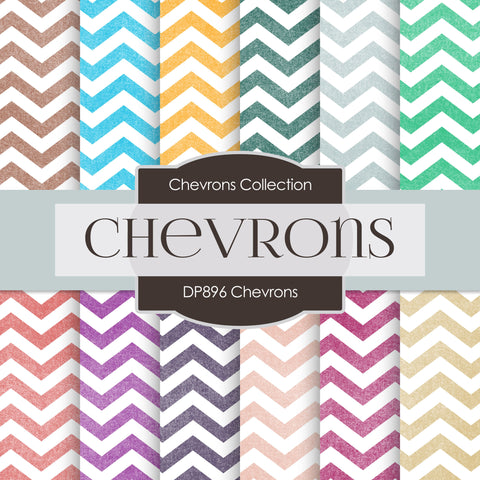 Chevrons Digital Paper DP896 - Digital Paper Shop - 1