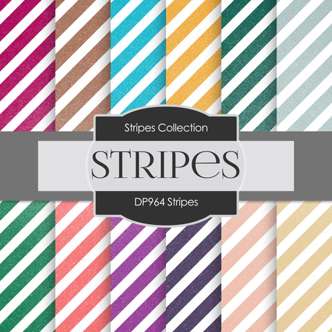 Stripes Digital Paper DP964 - Digital Paper Shop - 1