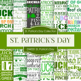 St. Patrick's Day Digital Paper DW031 - Digital Paper Shop