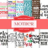 Mother Digital Paper DW037 - Digital Paper Shop