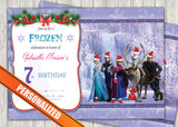 Frozen Greeting Card PC024 - Digital Paper Shop