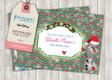 Frozen Greeting Card PC025 - Digital Paper Shop