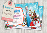 Frozen Greeting Card PC027 - Digital Paper Shop