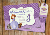 Princess Sofia Greeting Card PC038 - Digital Paper Shop