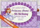 Princess Sofia Greeting Card PC039 - Digital Paper Shop