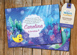 Little Mermaid Greeting Card PC047 - Digital Paper Shop