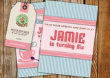 Bake Shop Greeting Card PC098 - Digital Paper Shop