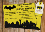 Batman Greeting Card PC117 - Digital Paper Shop