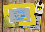 Batman Greeting Card PC119 - Digital Paper Shop