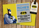 Batman Greeting Card PC119 - Digital Paper Shop