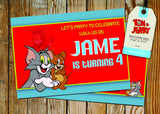 Tom And Jerry Greeting Card PC151 - Digital Paper Shop