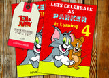 Tom And Jerry Greeting Card PC155 - Digital Paper Shop