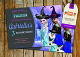 Frozen Halloween Greeting Card PC193 - Digital Paper Shop