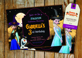 Frozen Halloween Greeting Card PC195 - Digital Paper Shop