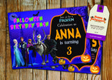 Frozen Halloween Greeting Card PC197 - Digital Paper Shop