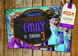 Frozen Halloween Greeting Card PC199 - Digital Paper Shop