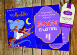 Aladdin Greeting Card PC211 - Digital Paper Shop