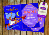 Aladdin Greeting Card PC211 - Digital Paper Shop