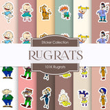 Rugrats Digital Paper 110K - Digital Paper Shop
